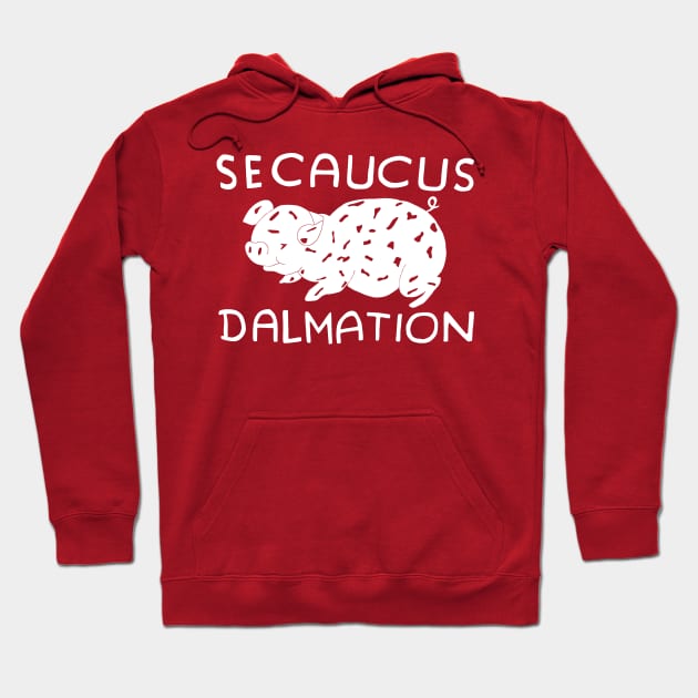 Secaucus Dalmation Hoodie by retroworldkorea